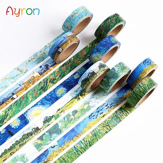 Van Gogh Painting Washi Tape
