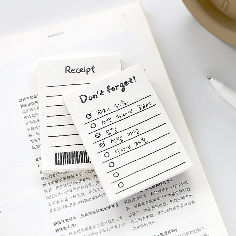 Pocket Positivity Daily Schedule Memo Pads