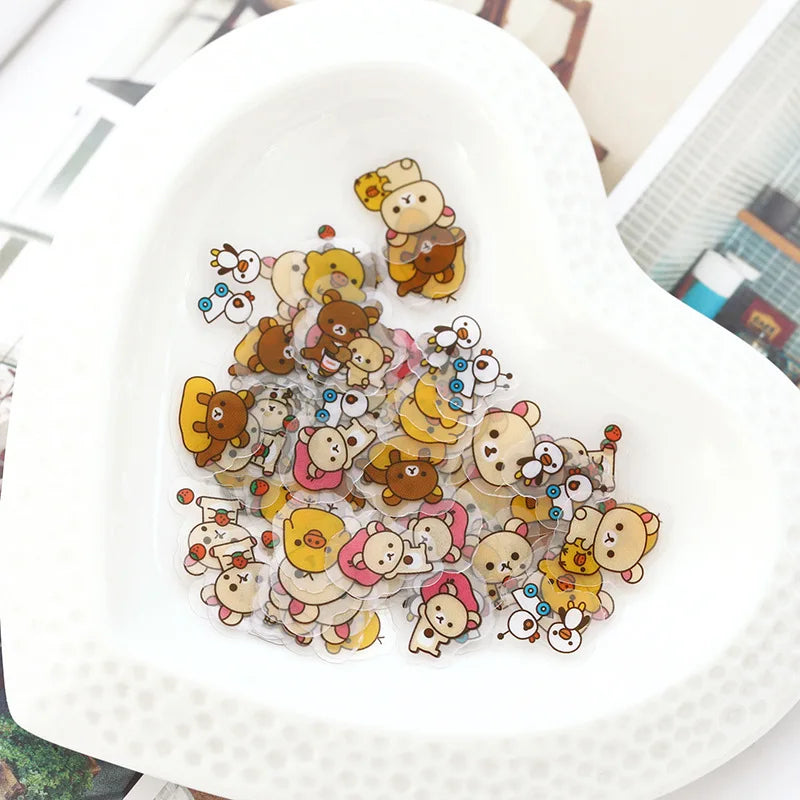 Rilakkuma Bear Hugs Sticker Pack