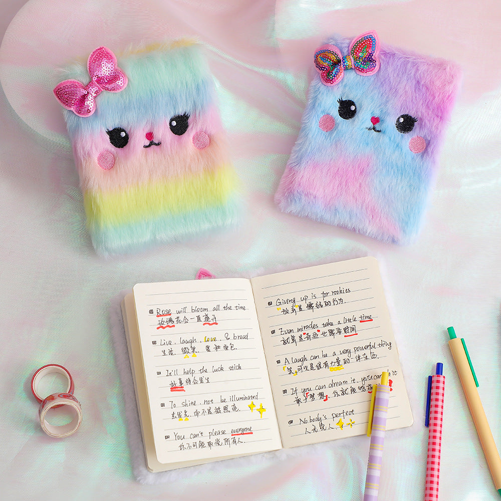 Dreamy Fluff Plush Notebook