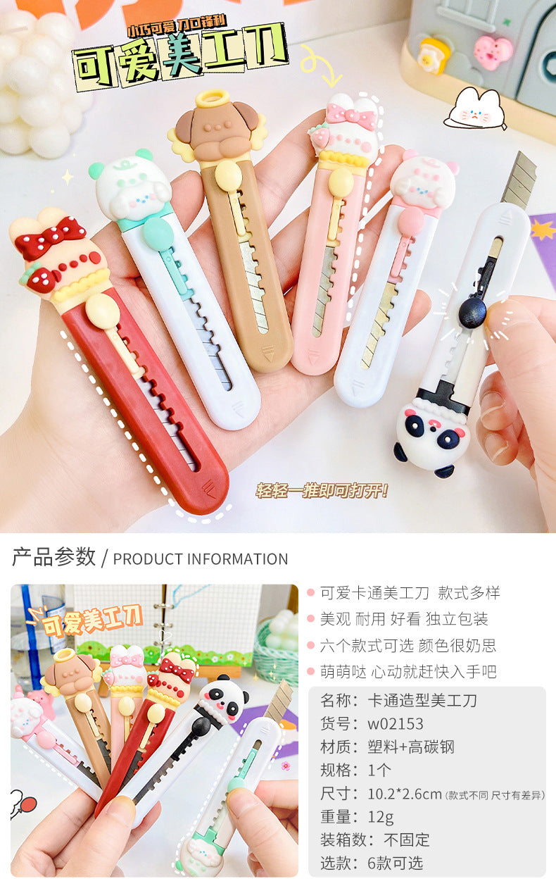 Pastel Cartoon Pal Paper Cutter