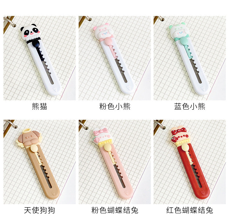 Pastel Cartoon Pal Paper Cutter