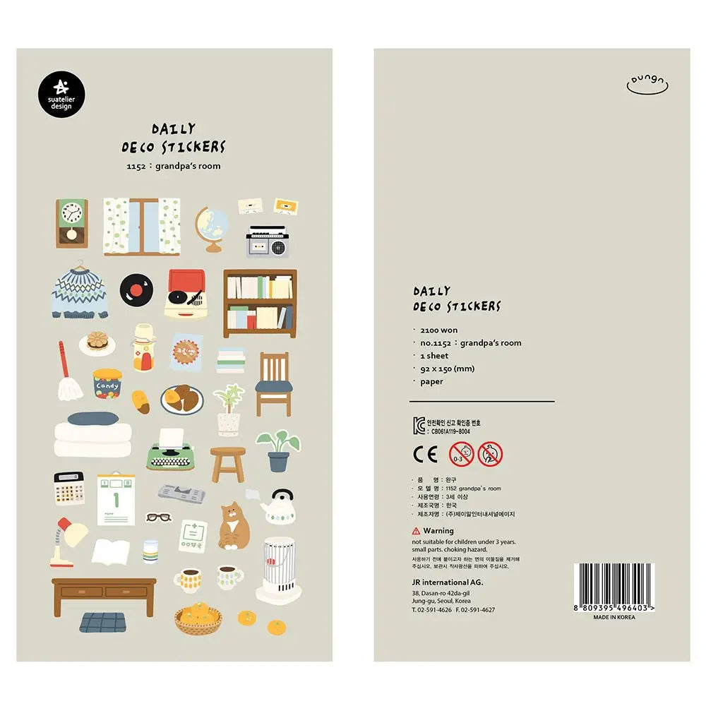 Suatelier Cottagecore Daily Life Stickers