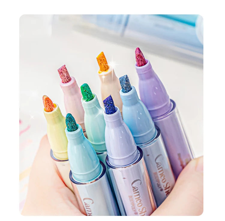 Mermaid Mist Sparkling Fluorescent Highlighters