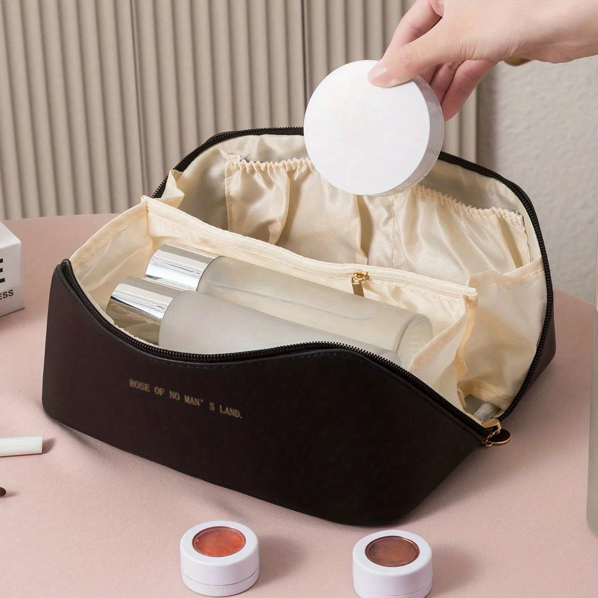 Blush Boudoir Makeup Organizer