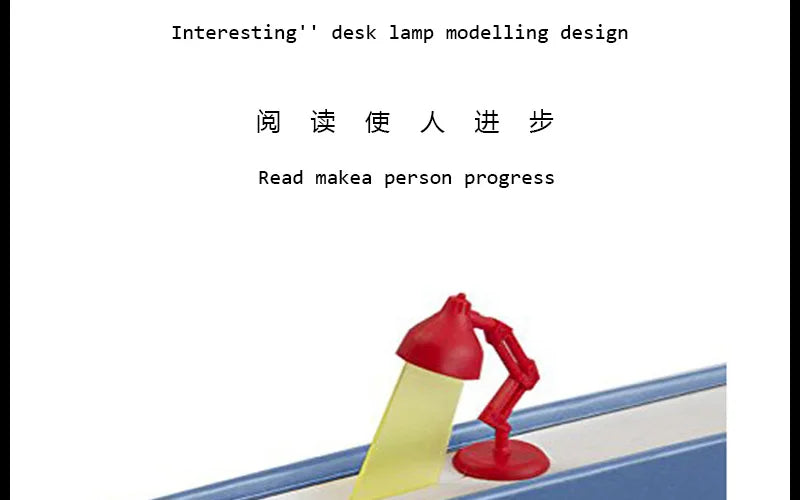 Mini Reader Light Table Lamp Modeling Bookmark