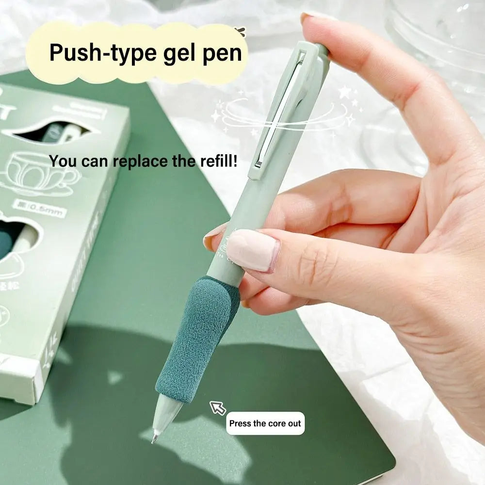 Cotton Candy Soft Grip Gel Pen Set