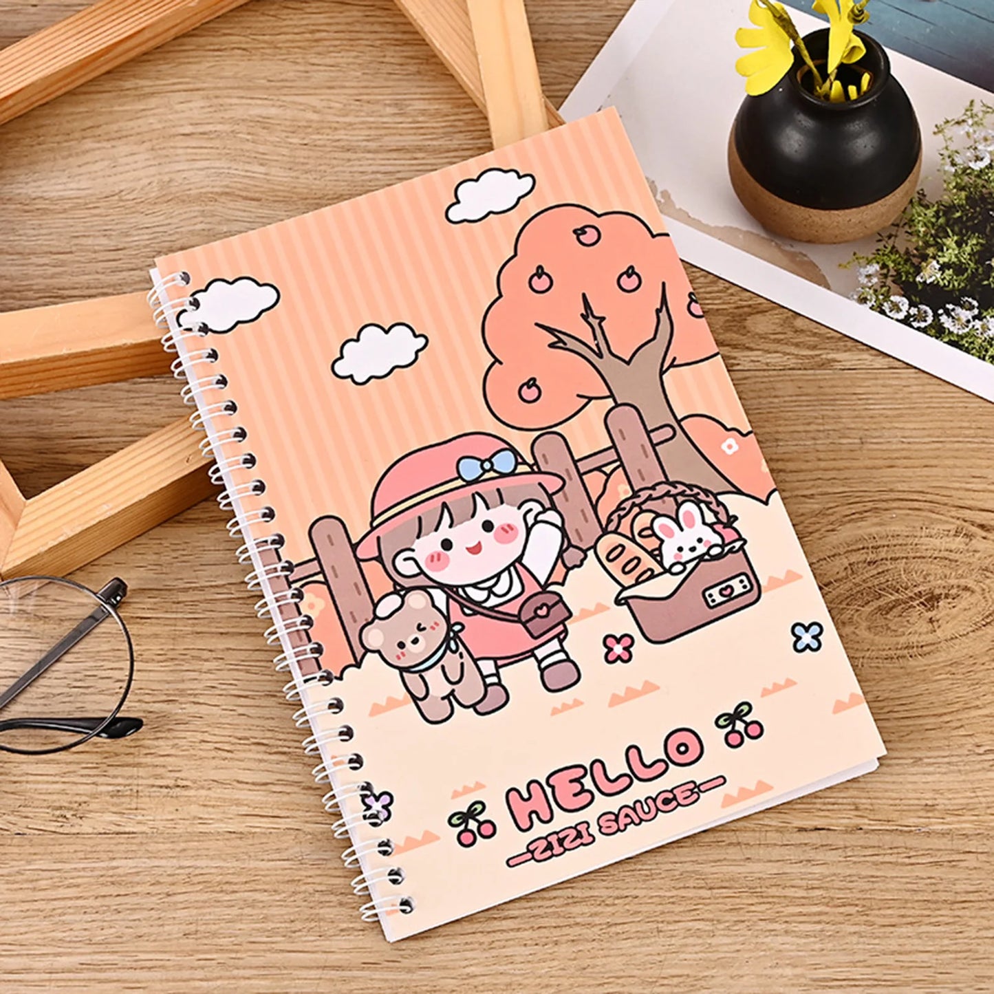 Pastel Pals and Adorable Adventures Notebook