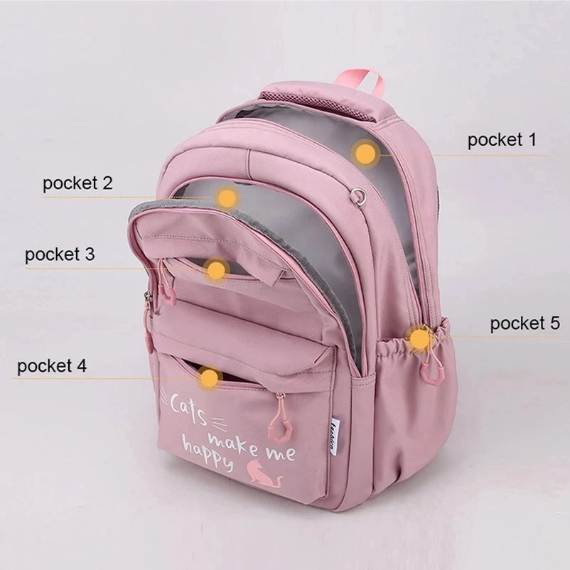 Purrfectly Happy Paws Backpack