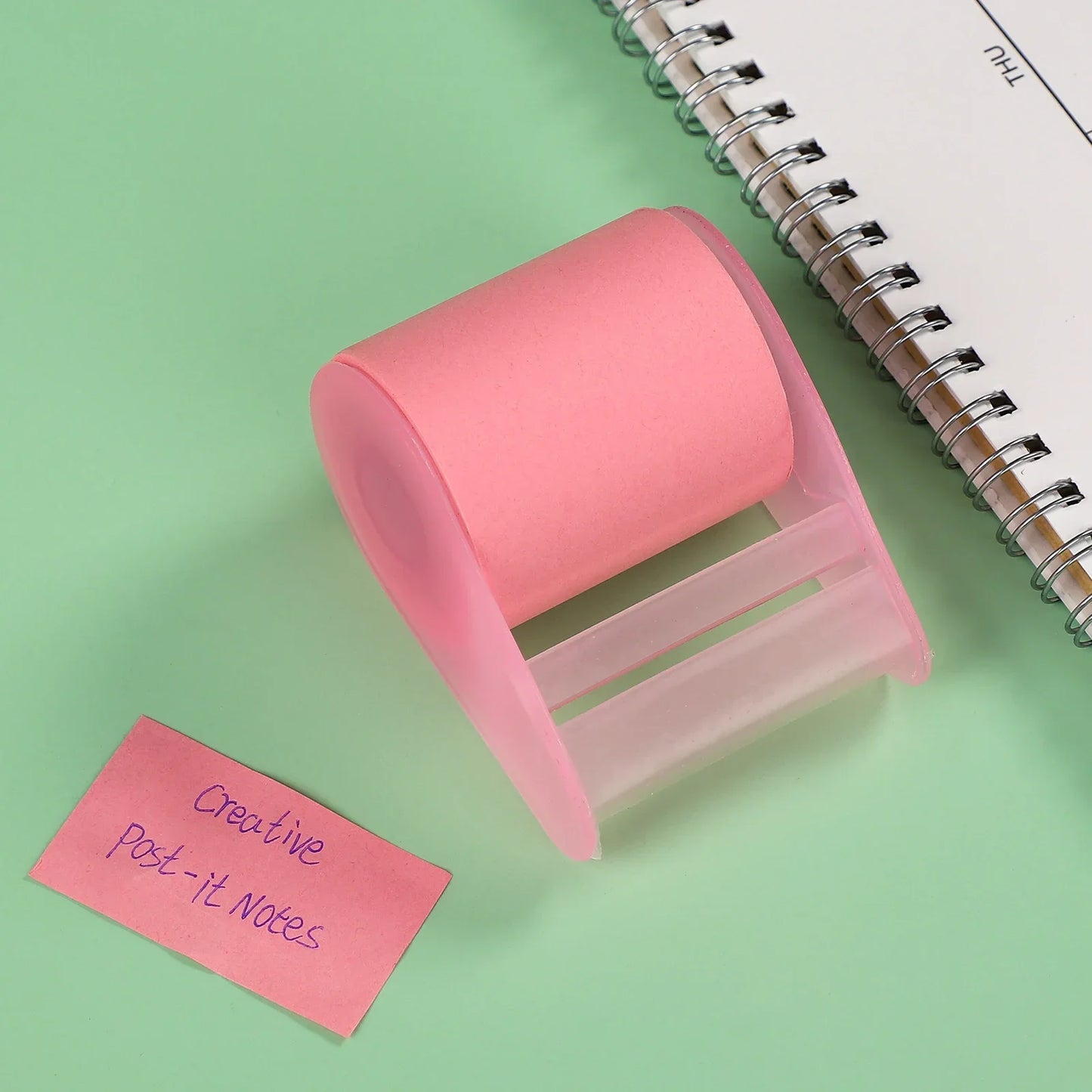 Peelie Pals Pastel Roller Sticky Notes (with Dispenser)