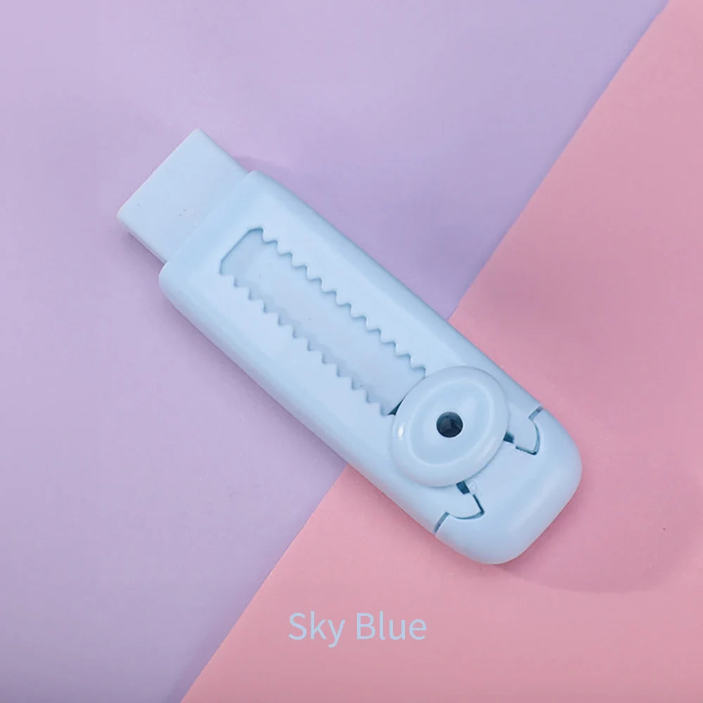 Pastel Pop Retractable Push-Pull Eraser
