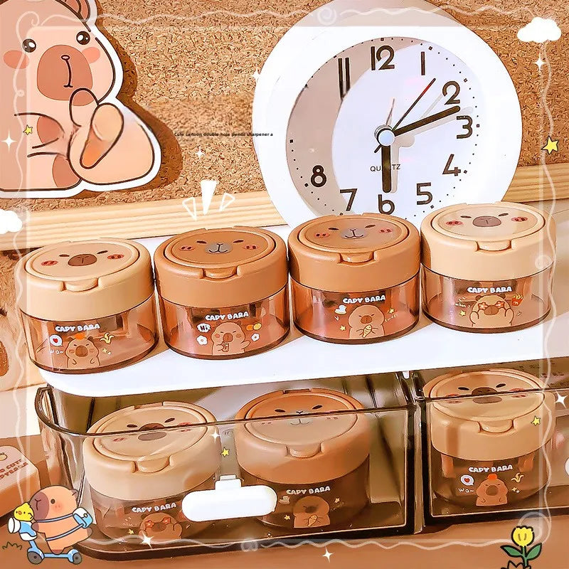 Capybara Cozy Pencil Sharpeners