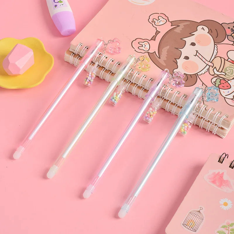 Gummy Bear Charm Pen Erasable Gel Pen
