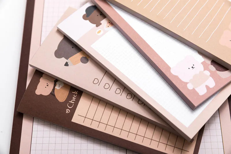 Cozy Bear Note Pads