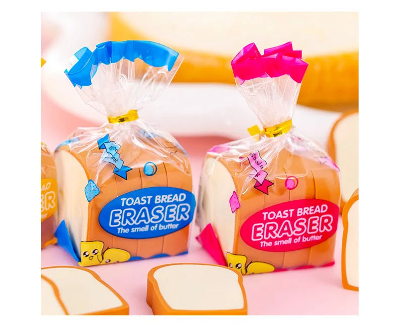Fresh Toast Bread Slice Erasers