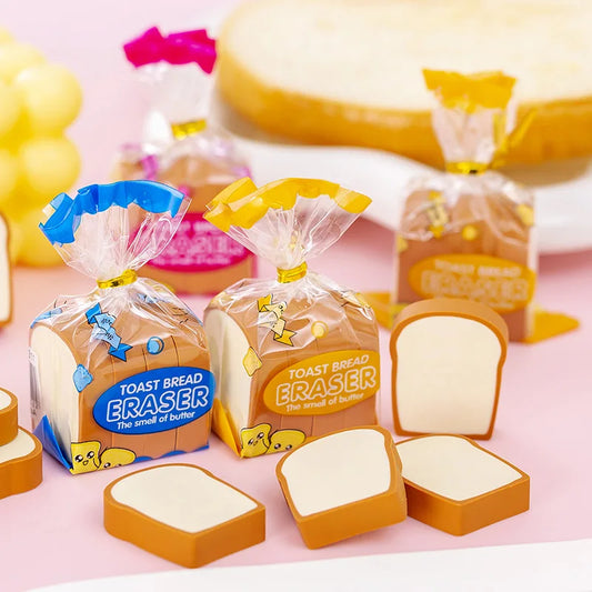 Fresh Toast Bread Slice Erasers