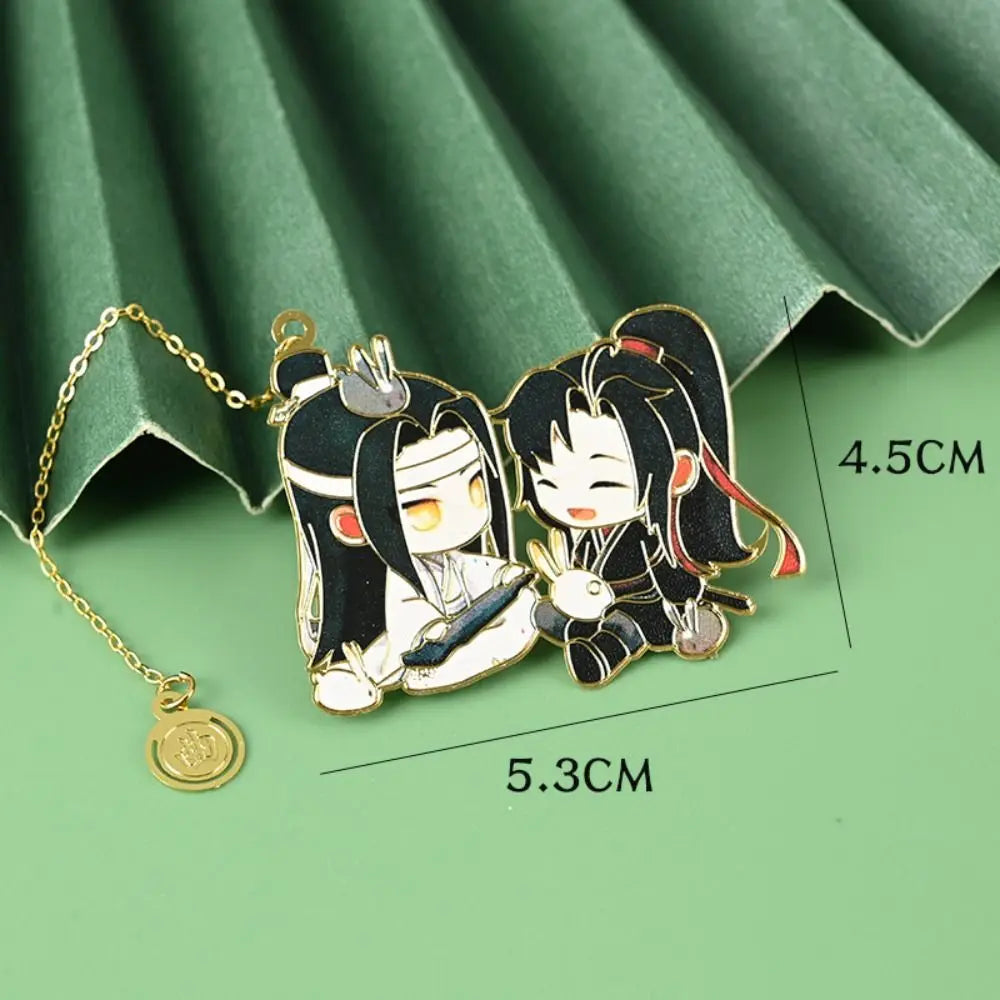 Grandmaster of Demonic Cultivation Chibi Charm Anime Bookmark