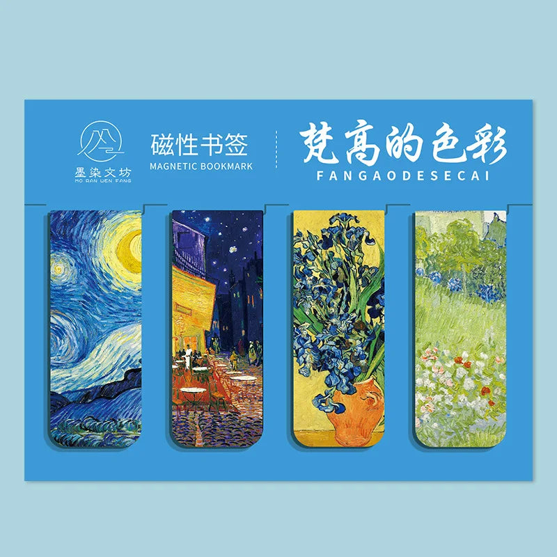 Famous Painting Masterpiece Magnetic Bookmarks
