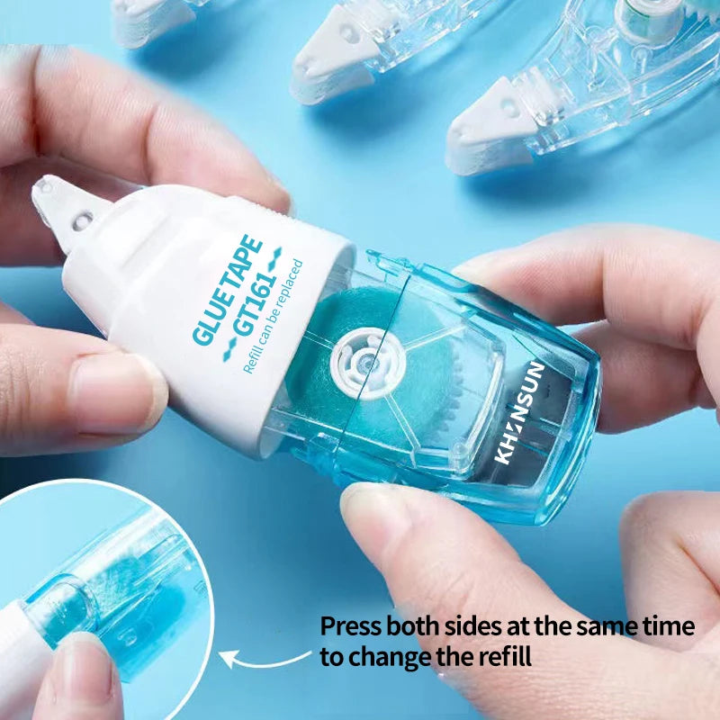 Crystal Wave Double-Sided Roller Glue Tape
