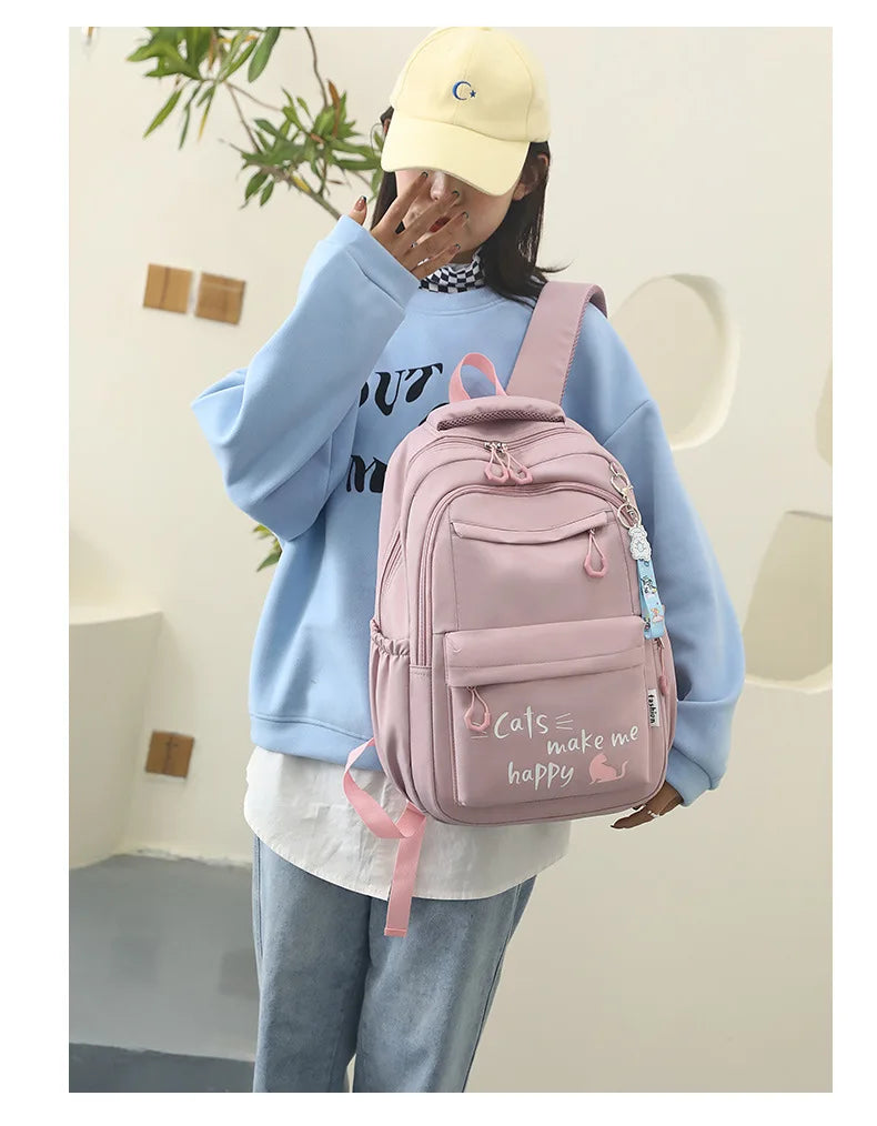 Purrfectly Happy Paws Backpack