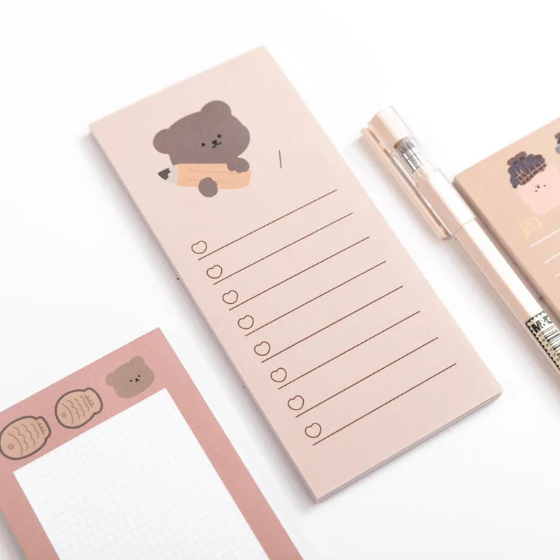 Cozy Bear Note Pads