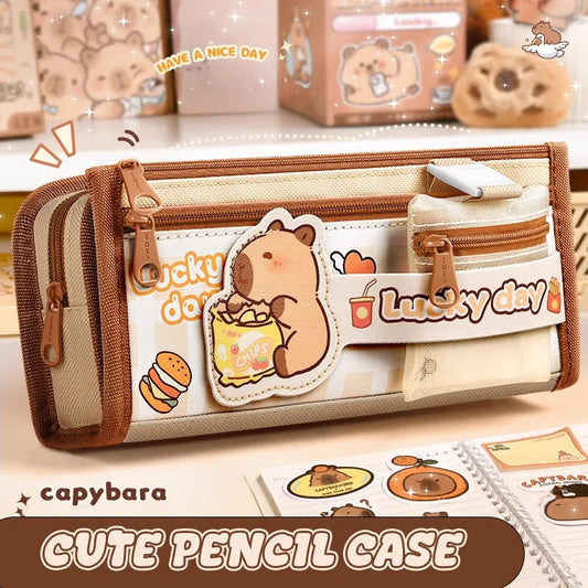 Lucky Day Capybara Pencil Pouch