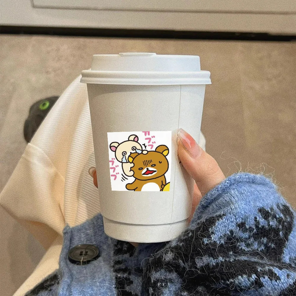 Rilakkuma Treat Time Sticker Strip Roll