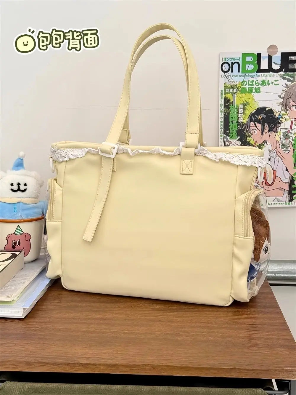 Kawaii Dreams Ita Clear Tote Bag