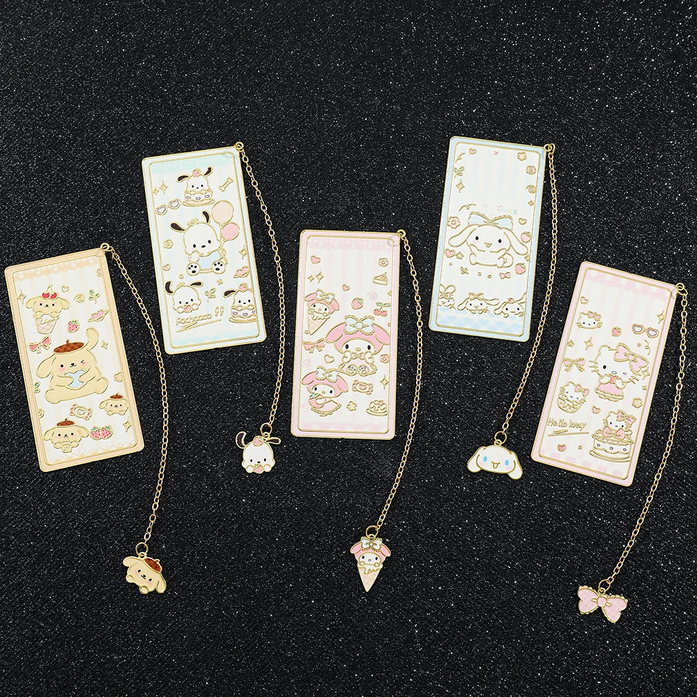 Sanrio Dreams Metal with Chain Bookmark