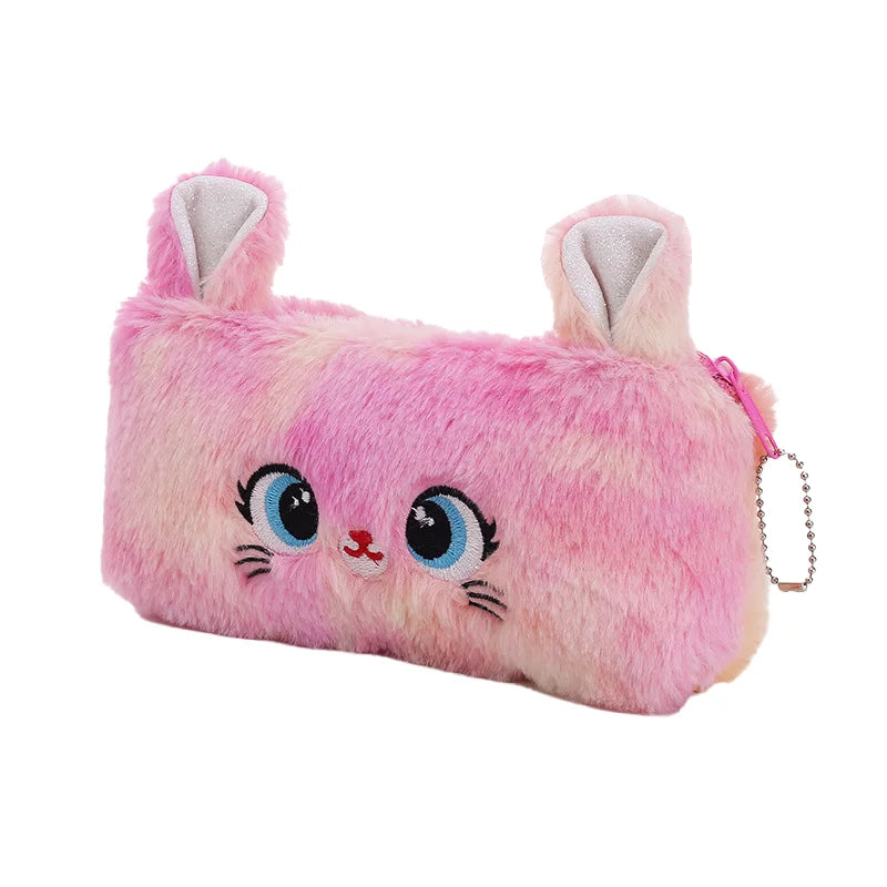 Fluffy Kitty Pencil Pouch