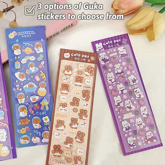 Pawfect Guka Trio Sticker Pack