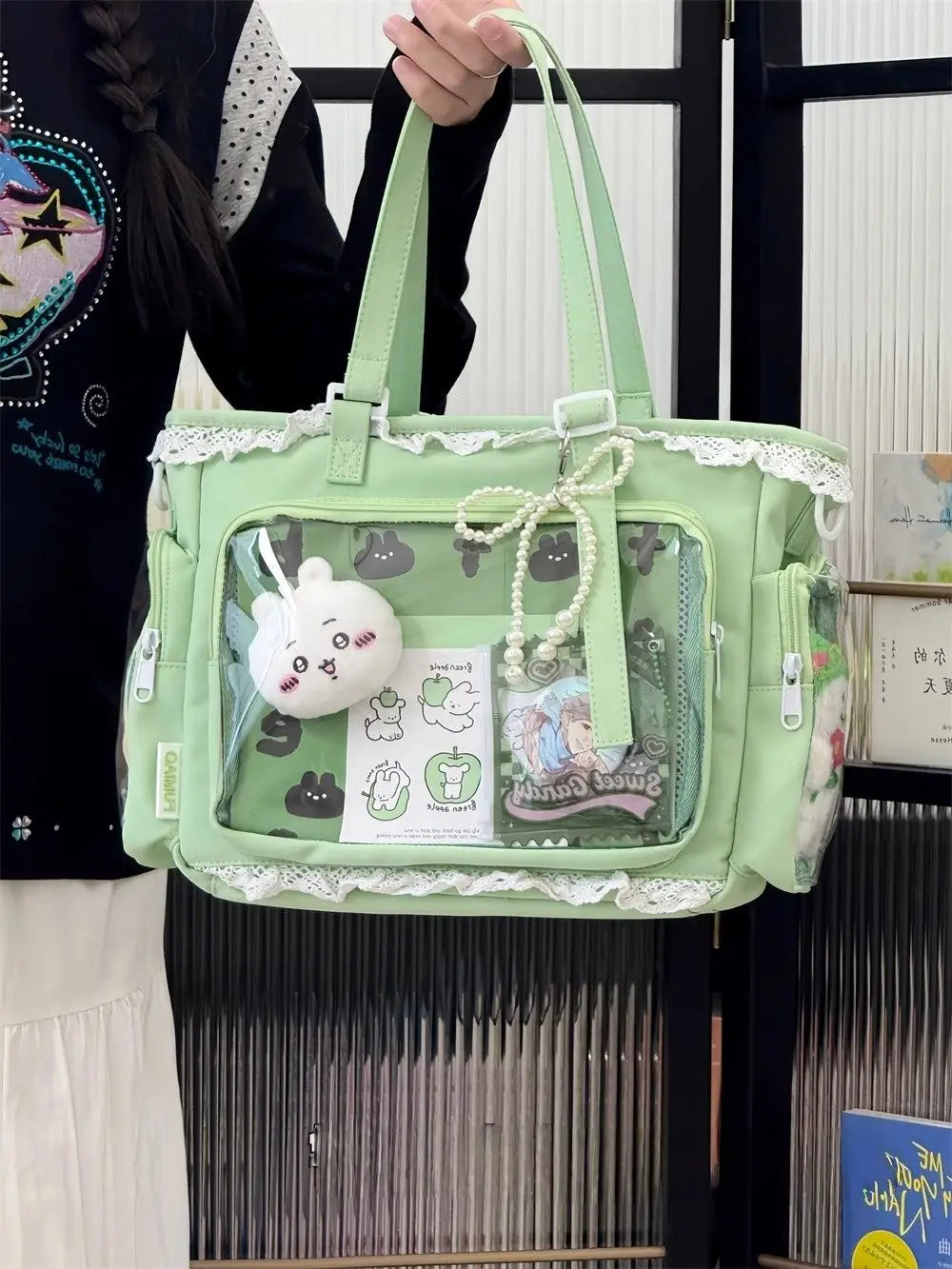 Kawaii Dreams Ita Clear Tote Bag