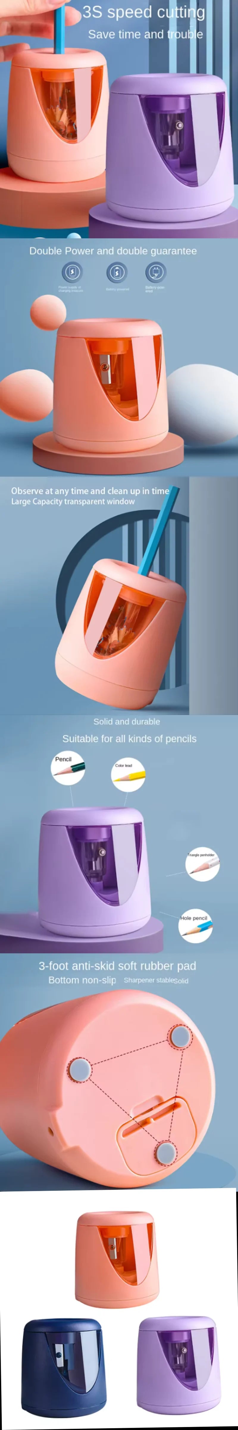 Happy Helper Fully Automatic Pencil Sharpener