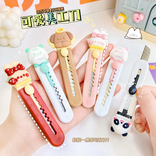 Pastel Cartoon Pal Paper Cutter