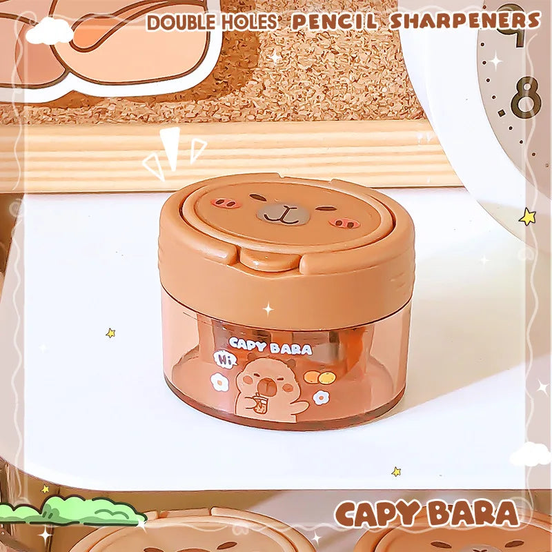 Capybara Cozy Pencil Sharpeners