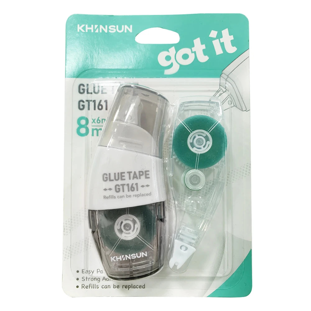 Crystal Wave Double-Sided Roller Glue Tape