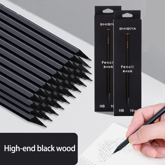 Black Velvet Pencil Set