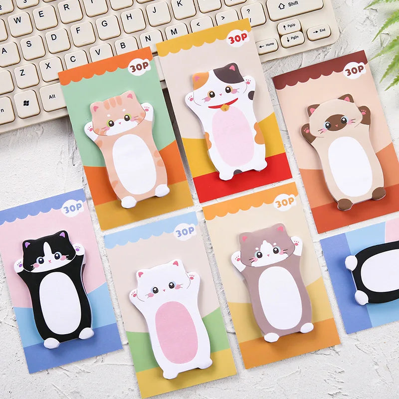 Paw-sitive Kitty Sticky Notes