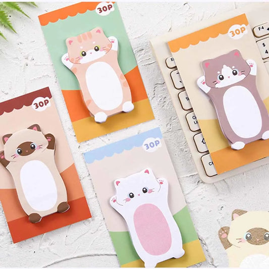 Paw-sitive Kitty Sticky Notes