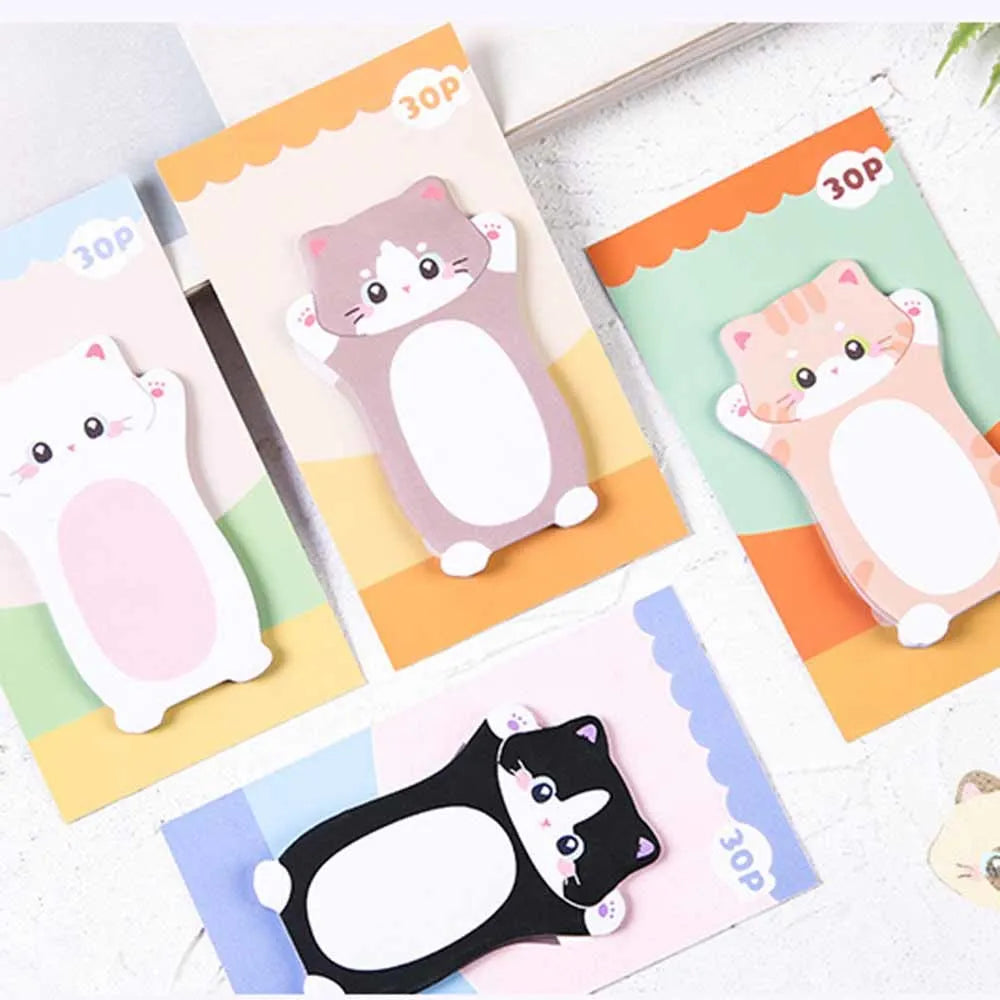 Paw-sitive Kitty Sticky Notes
