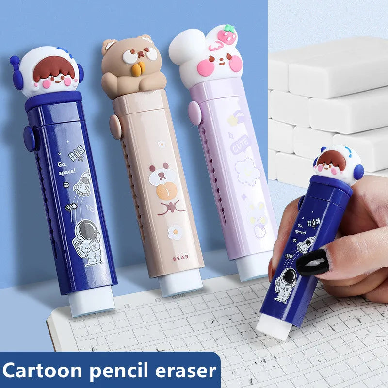 Paw-fect Push-Pull Pencil Eraser