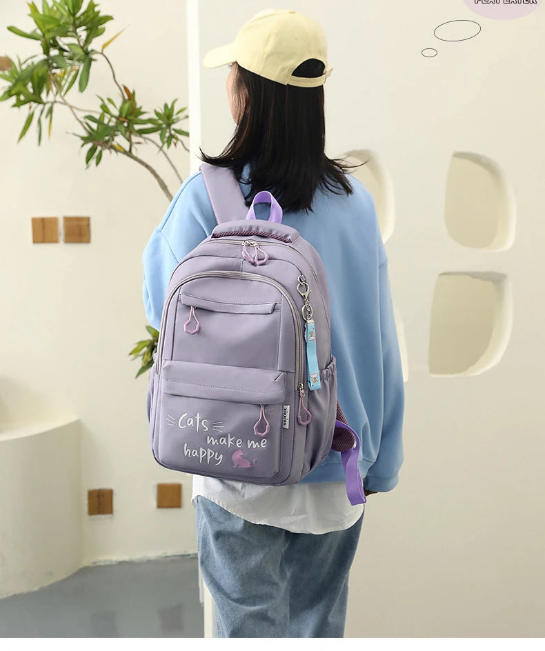 Purrfectly Happy Paws Backpack
