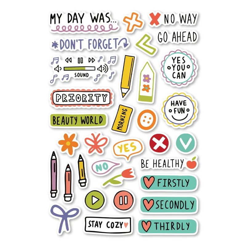 Happy Planner Vibes Stickers