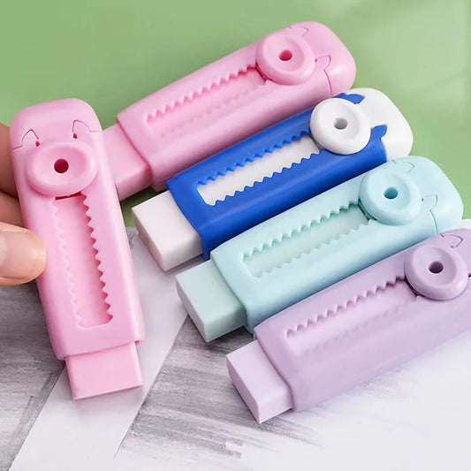 Pastel Pop Retractable Push-Pull Eraser