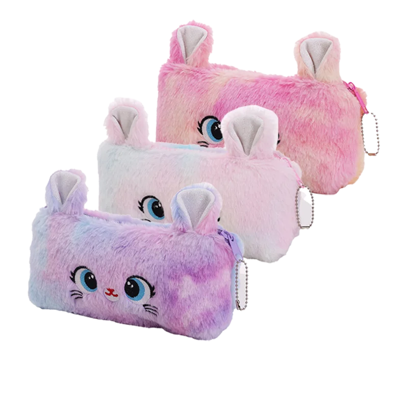 Fluffy Kitty Pencil Pouch