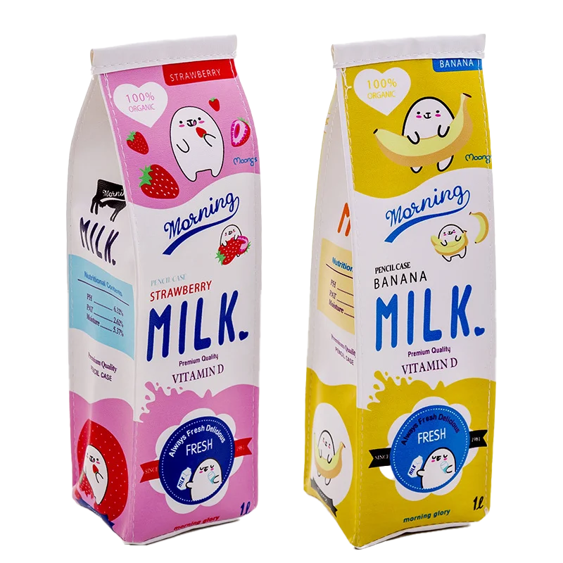 Milk Carton Kawaii Pencil Case
