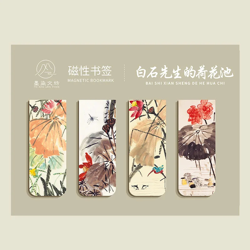 Famous Painting Masterpiece Magnetic Bookmarks