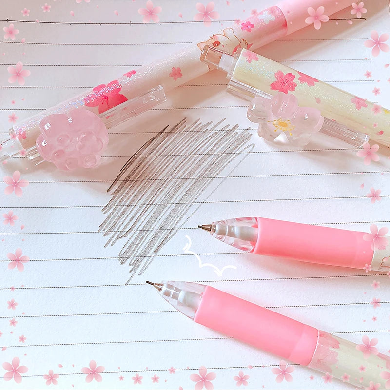 Sakura Bloom Mechanical Pencils (with Refills)