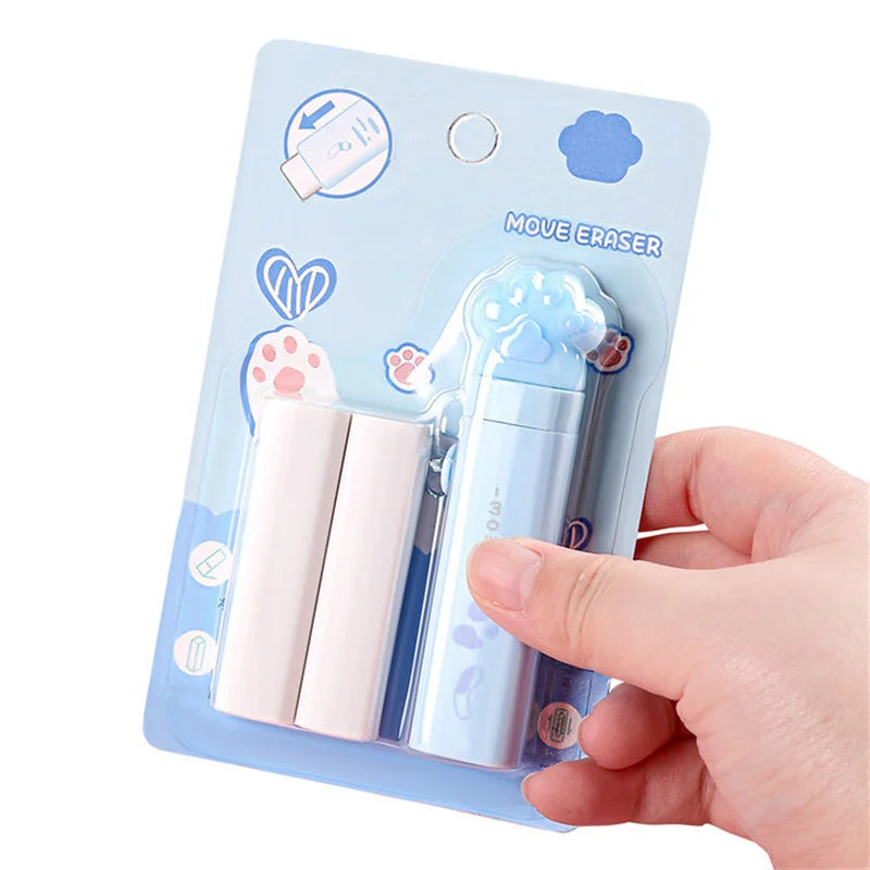 Paw-fect Push-Pull Pencil Eraser