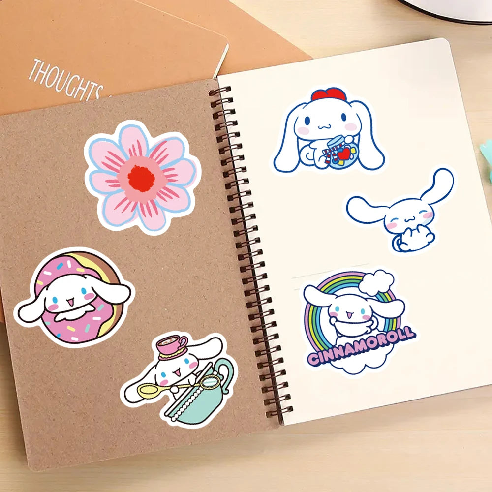 Sanrio Cinnamoroll Aesthetic Vinyl Stickers